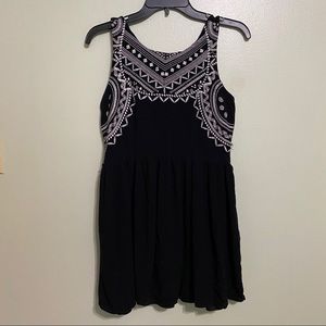 Xhilaration Black Mini Dress